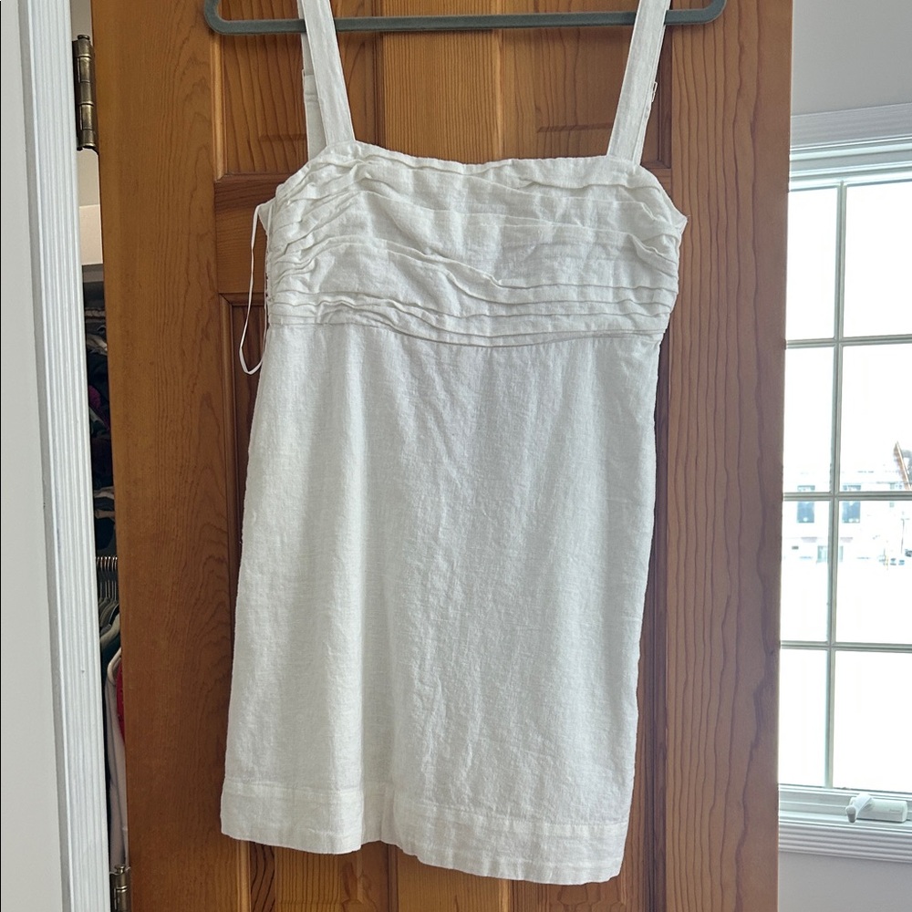 Abercrombie & Fitch White Mini Dress